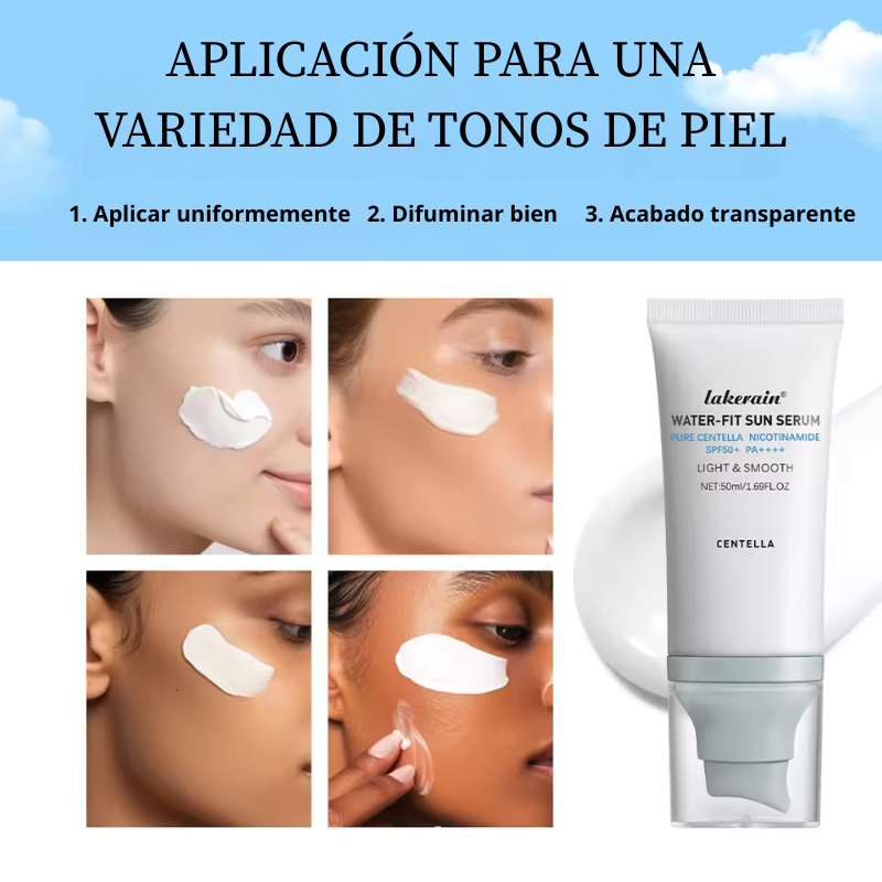 Protector solar Centella y Nicotinamida SPF 50+ UV (50 ml)