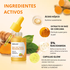 Serum de cúrcuma, ácido kójico y niacinamida (30ml)
