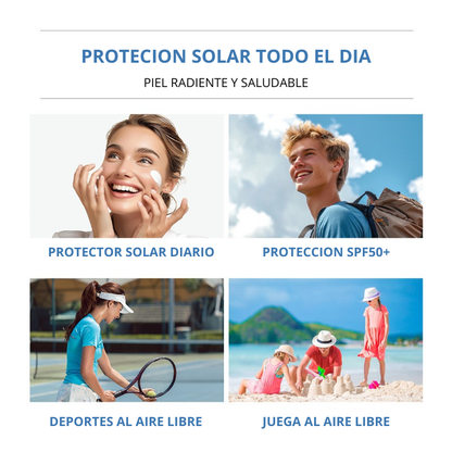 Protector solar Centella y Nicotinamida SPF 50+ UV (50 ml)