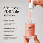 Serum con PDRN de salmon - hidratante y reafirmante (30 ml)